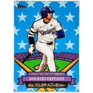 SHOHEI OHTANI "2007 ALL-STAR" DESIGN 2025 TOPPS ARCHIVES #07AS-1, DODGERS